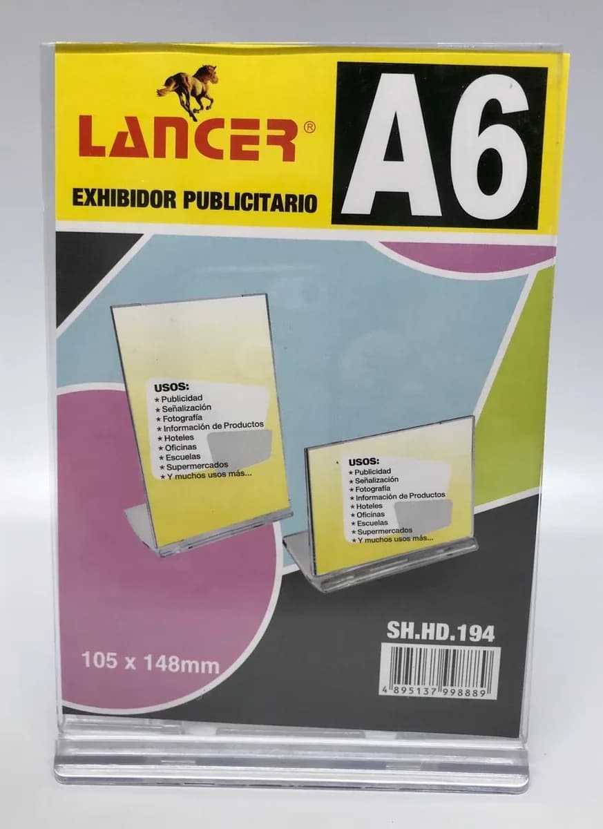 EXHIB. ACRIL. LANCER A6 194