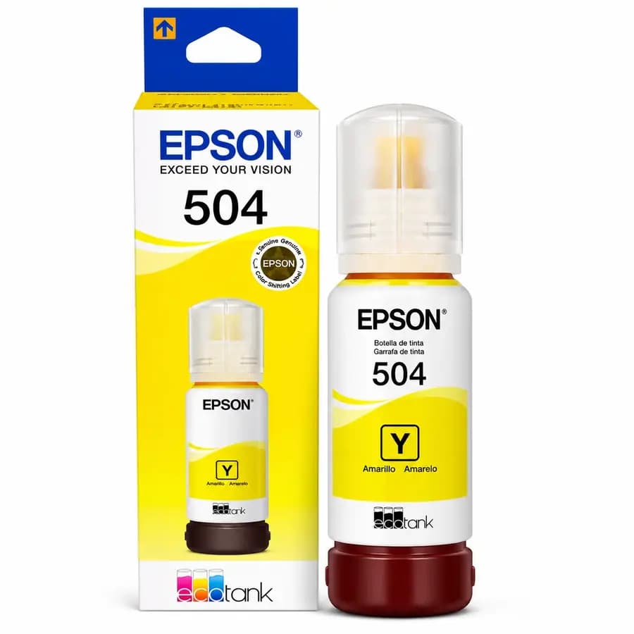 TINTA EPSON T504 YELLOW