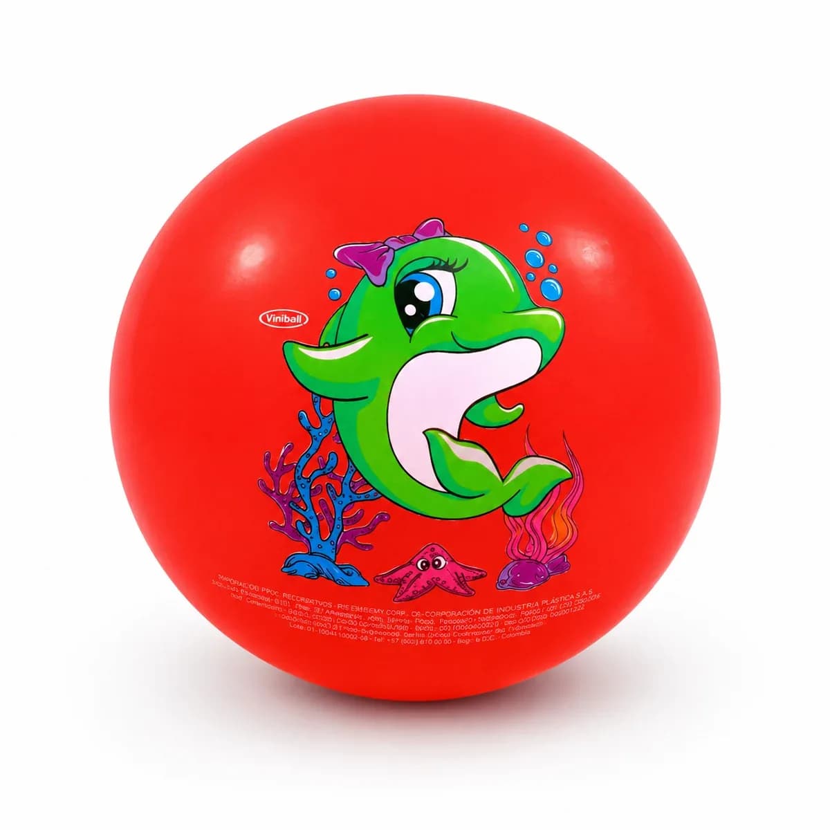 PELOTA N 5 PLASTICA CON DIBUJO
