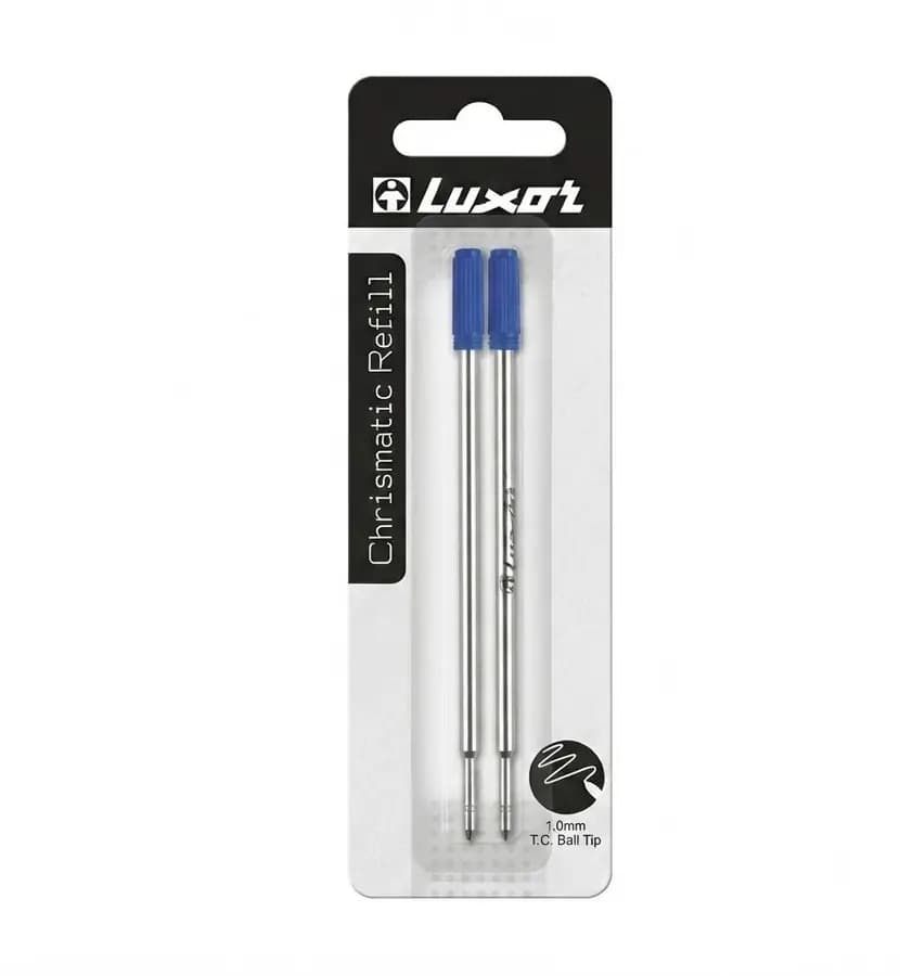REPUESTO ESFERO LUXOR X 2UN 1.0MM 9107