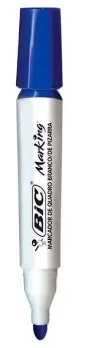MARCADOR MINI BIC BORRABLE AZUL