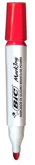 MARCADOR MINI BIC BORRABLE ROJO