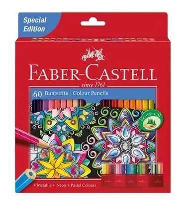 PINTURA FABER CASTELL X 60COL