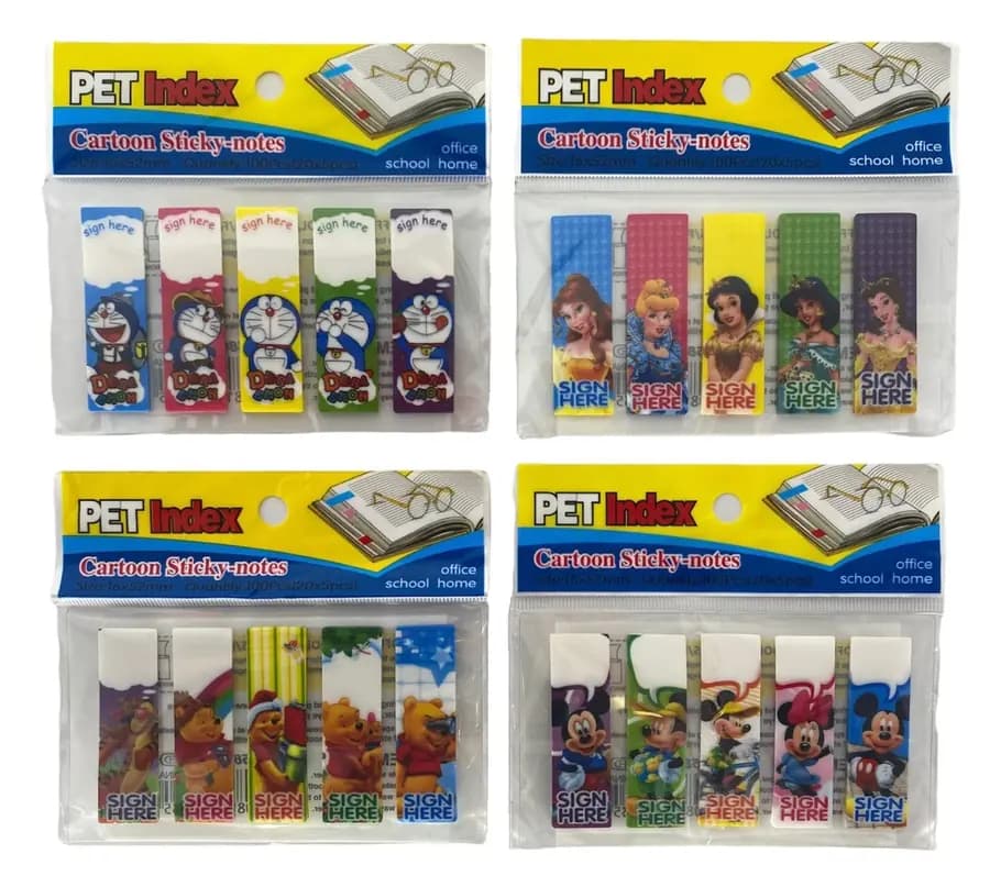 BANDERITAS PET INDEX DISENO DISNEY
