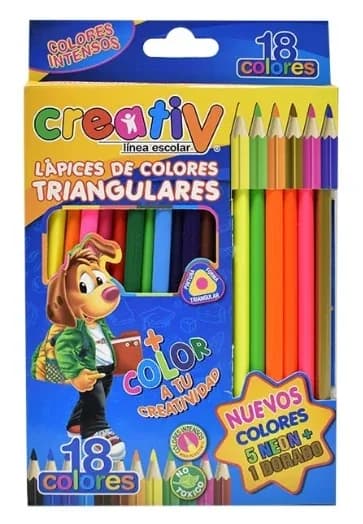 PINTURA CREATIV X 18COL