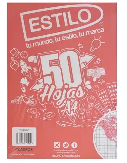 RESMA PA. PERFORADO INEN CUADRO 500H