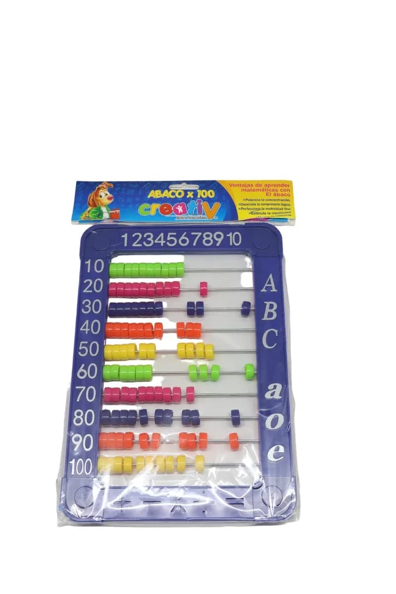 LEGO ABACO CREATIV PLAST. VERTICAL EF1447 X 100 MULLOS