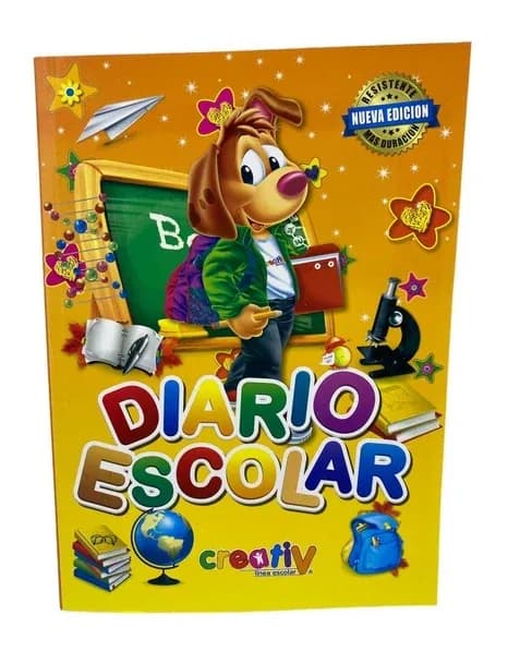 AGENDA DIARIO ESCOLAR CREATIV