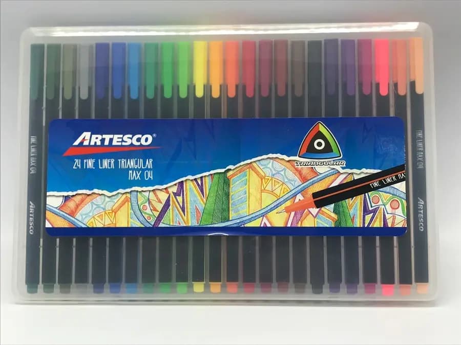 MARCADOR ARTESCO X 24COL FINE LINER
