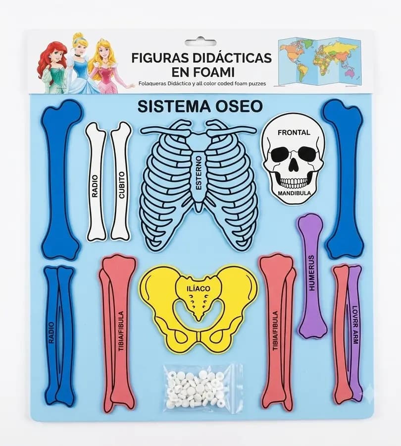 ROMPECABEZAS FOMIX CUERPO HUMANO INFANTIL