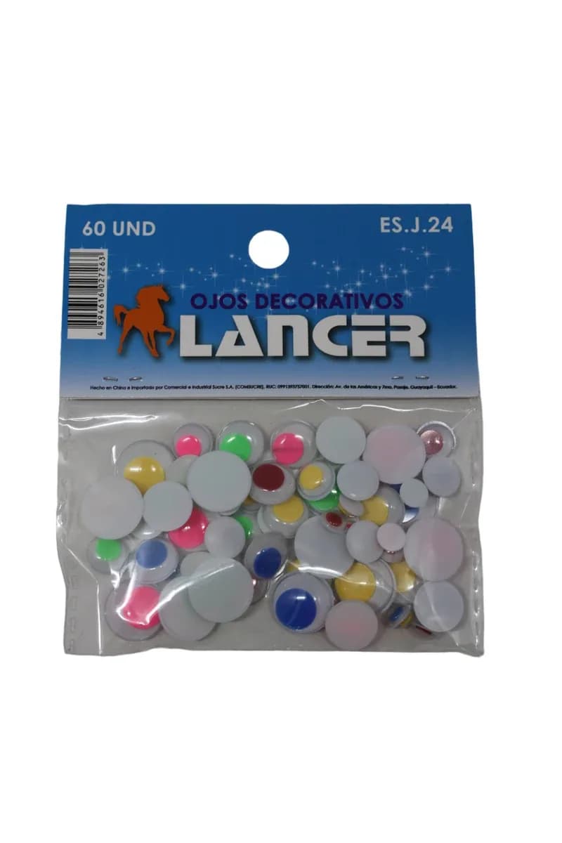 OJITOS LANCER FUNDA COLORES ES.J 24 X 60UN