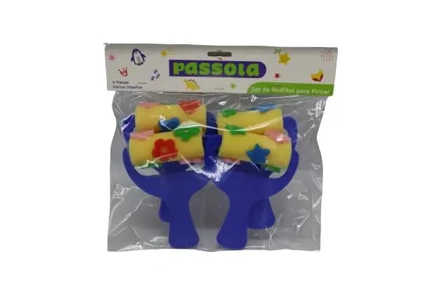 RODILLOS C FIGURAS PASSOLA X 4UN 5524