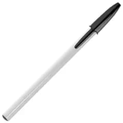 UNIDAD ESFERO BIC BARRIL BLANCO NEGRO