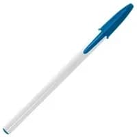 UNIDAD ESFERO BIC BARRIL BLANCO AZUL