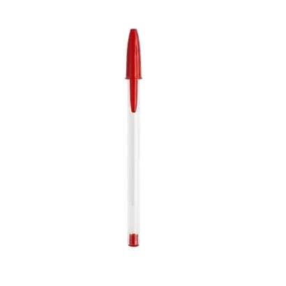 UNIDAD ESFERO BIC BARRIL BLANCO ROJO