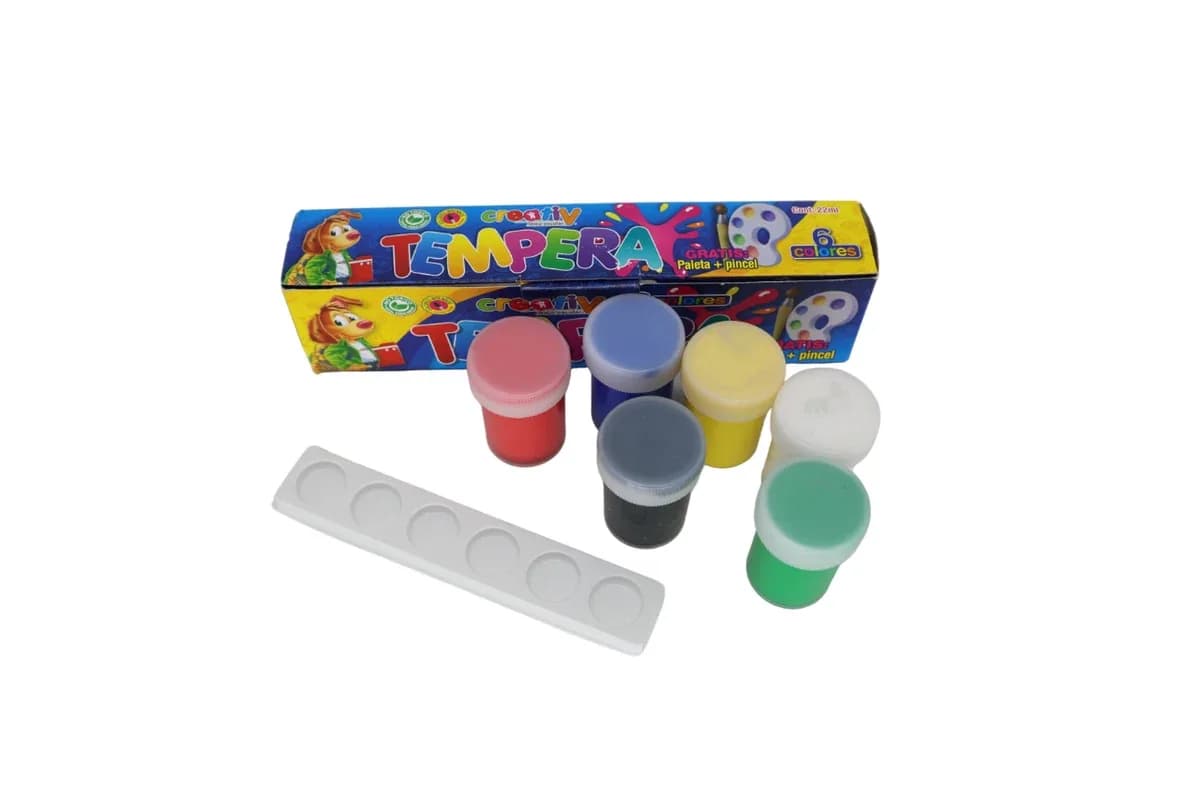 TEMPERA X 6COL CREATIV