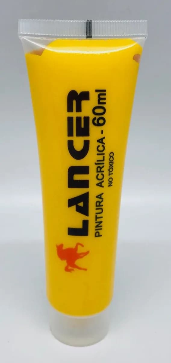 PINTURA ACRILICA LANCER 60ML AMARILLA