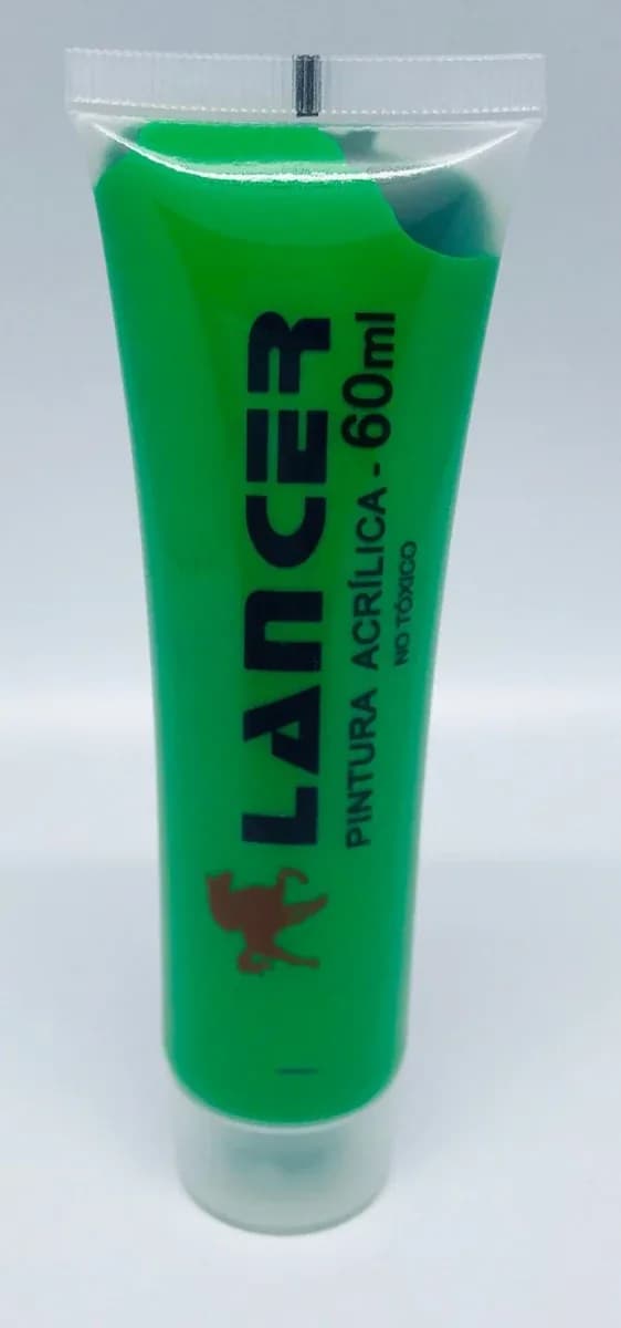 PINTURA ACRILICA LANCER 60ML VERDE