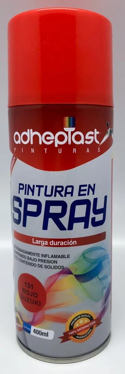 PINTURA SPRAY ADHEP. ROJO SUZUKI 400ML