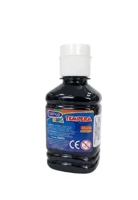TEMPERA ESTILO 250ML NEGRA