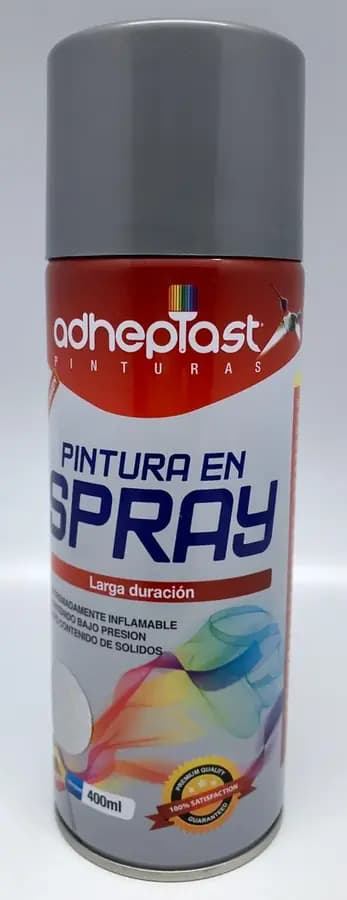 PINTURA SPRAY ADHEP. PLATA ESCARCHADA 400ML