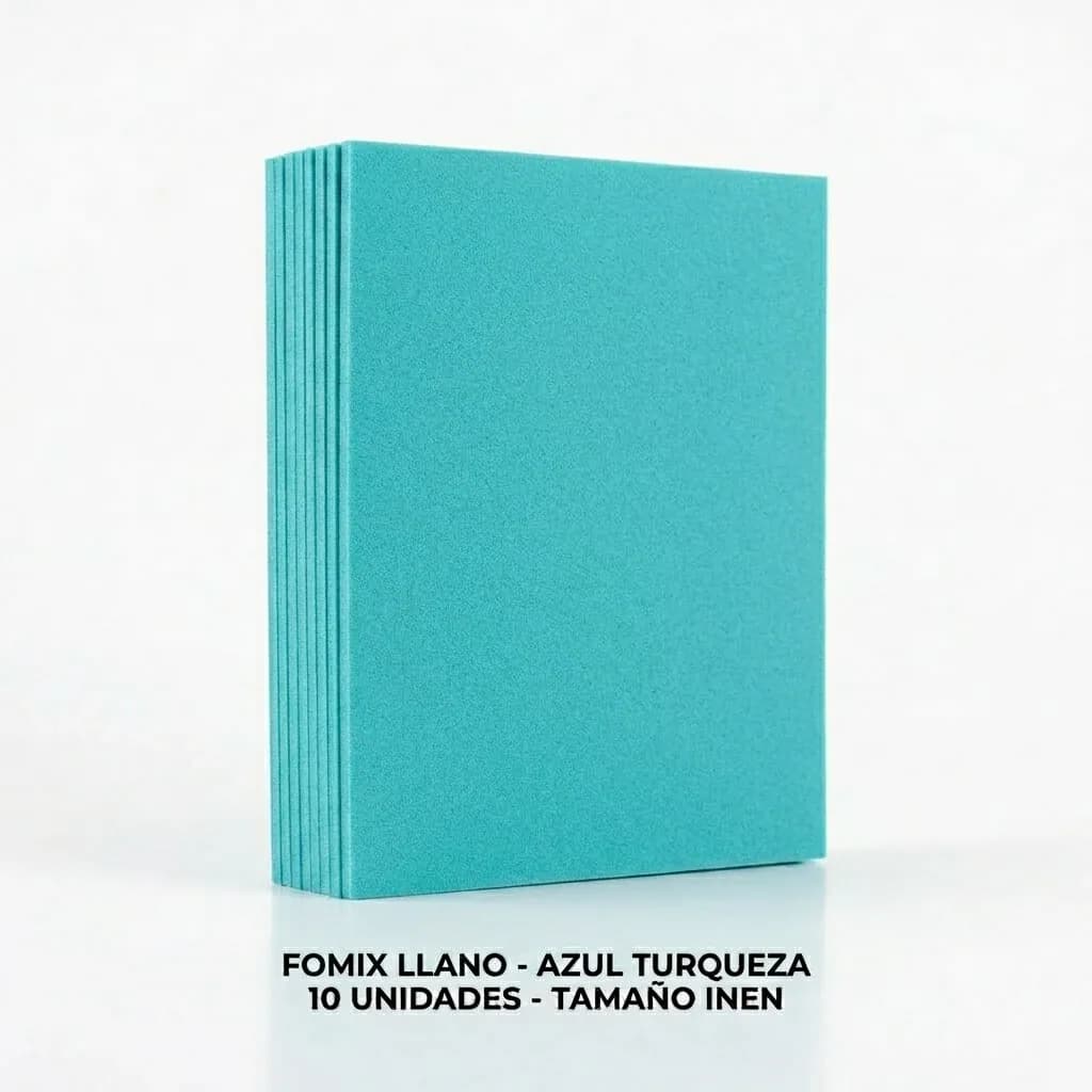 FOMIX X 10UN INEN LLANO AZUL TURQUEZA