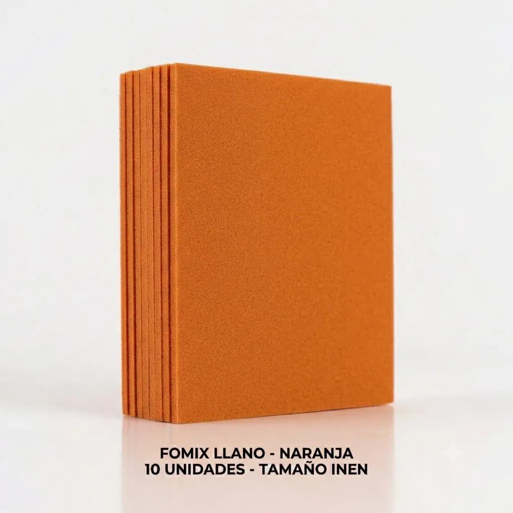 FOMIX X 10UN INEN LLANO NARANJA
