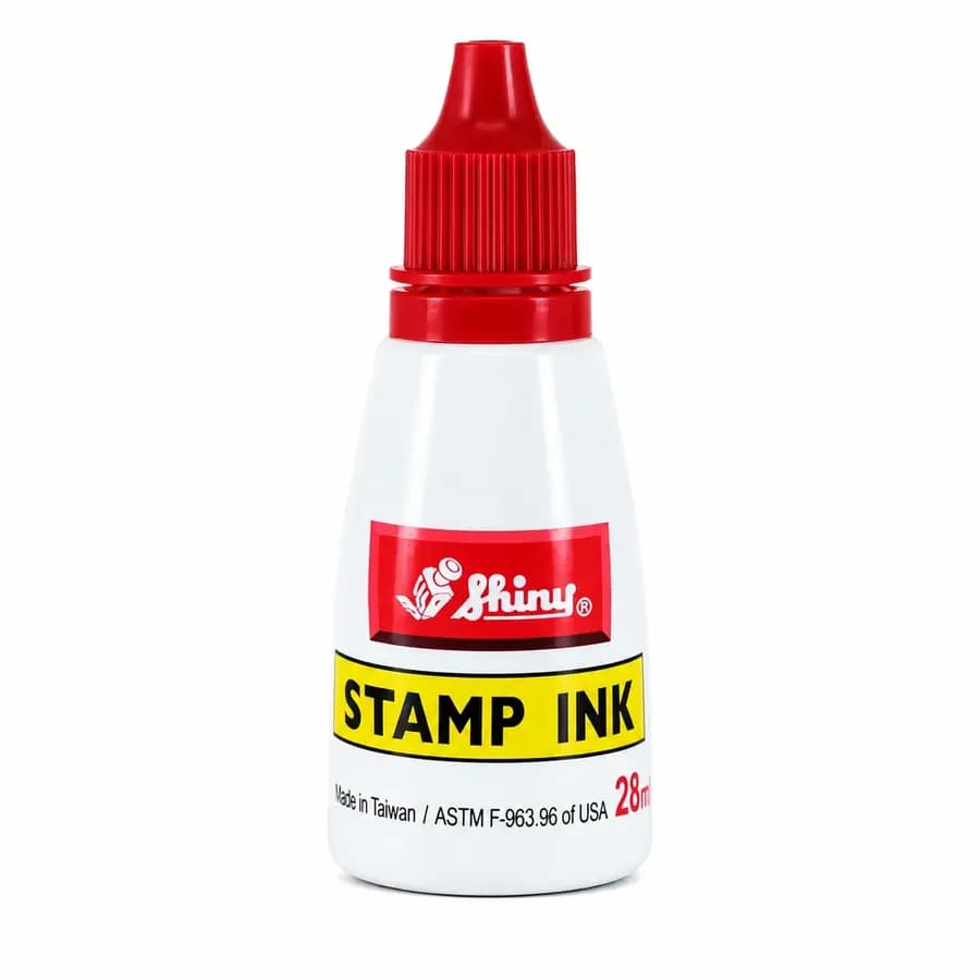 TINTA SELLOS SHINY 28ML ROJA