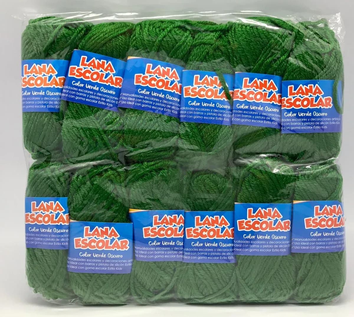LANA X 12UN VERDE OSCURO