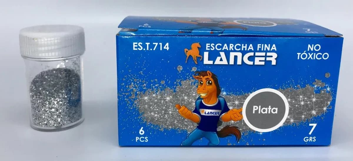 ESCARCHA X 6UN SALERO PLATEADO
