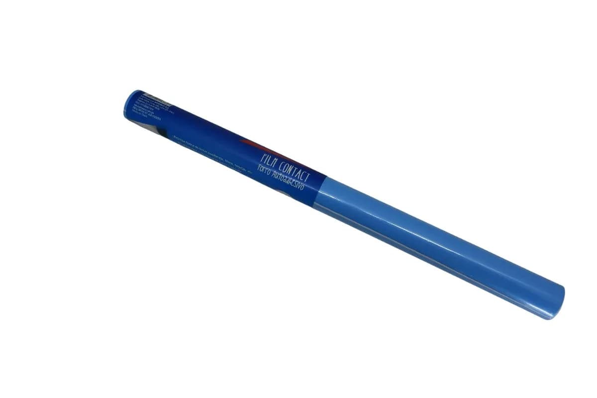 ROLLO X 3M ADHESIVO ECONOMICO CELESTE