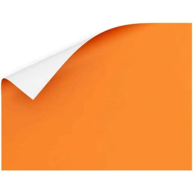 PLIEGO PAPEL LUSTRE NARANJA