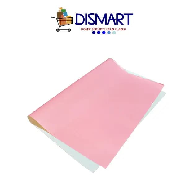 PLIEGO PAPEL LUSTRE ROSADO