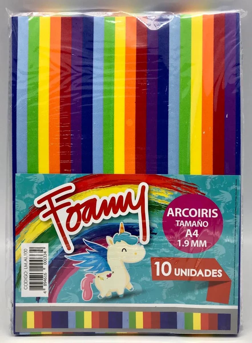 FOMIX X 10UN INEN ARCOIRIS