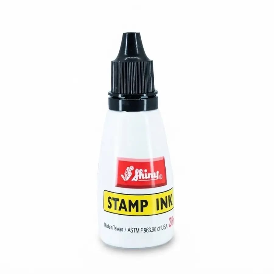 TINTA SELLOS SHINY 28ML NEGRA
