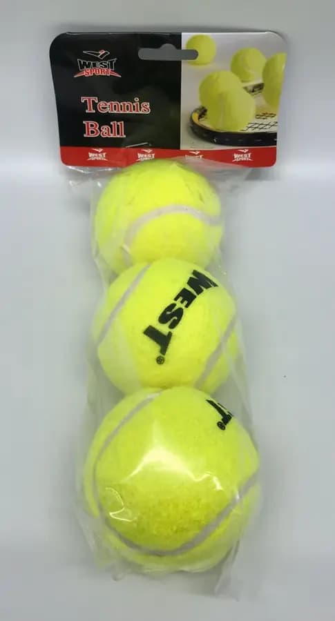 PELOTA TENIS X 3UN WEST FUNDA 8132