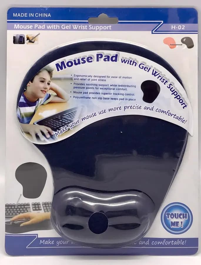MOUSE PAD GEL ERGONOMICO G-01