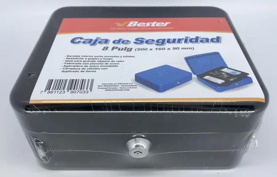 CAJA SEGURIDAD BESTER CM2 8 PULG