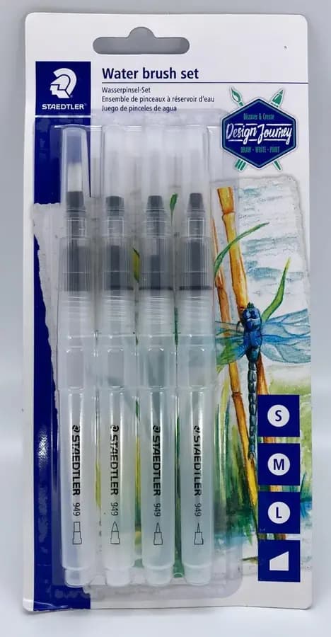 PINCEL DE AGUA STAEDTLER BLISTER X 4UN 949 SBK4-4