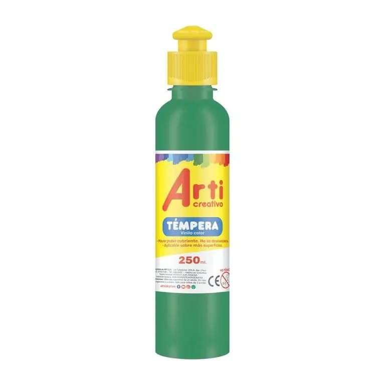 TEMPERA CREATIV 250ML VERDE