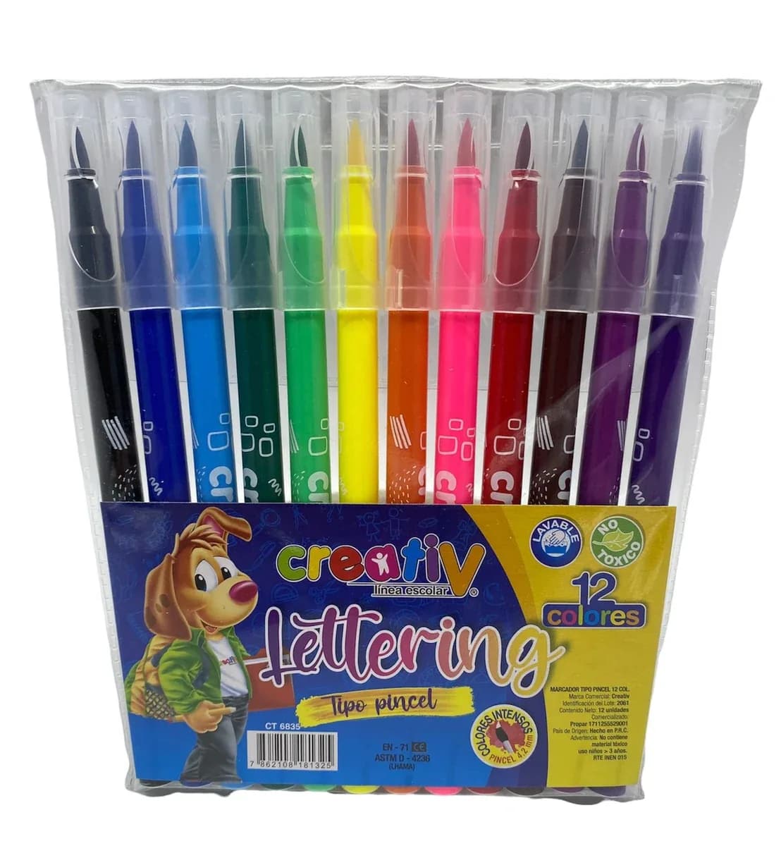MARCADOR CREATIV X 12COL T PINCEL CT6835