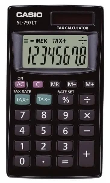 CALC. CASIO SL 797 TV