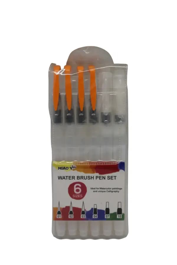 PINCEL DE AGUA MIAO BLISTER X 6UN 027-0347