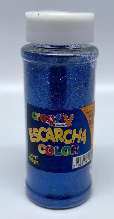ESCARCHA CREATIV 100GR AZUL