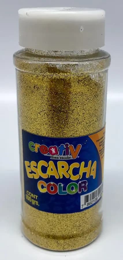 ESCARCHA CREATIV 100GR DORADA