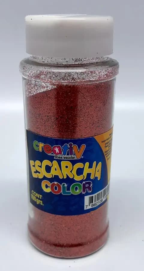 ESCARCHA CREATIV 100GR ROJA