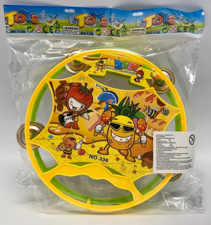 PANDERETA TOYS N 336 PEQUENA