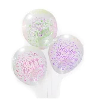 GLOBO LATEX TRANSPARENTE HAPPY JN1532