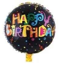 GLOBO METALICO HAPPY BIRTHDAY JE185
