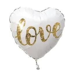 GLOBO ALUMINIO CORAZON LOVE JN2714
